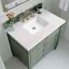 Brittany 36" Single Smokey Celadon ( Vanity Only Pricing)